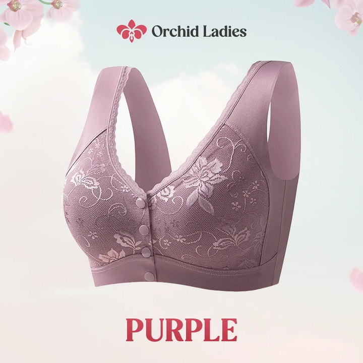 Flexible Fit Front Snap Bra