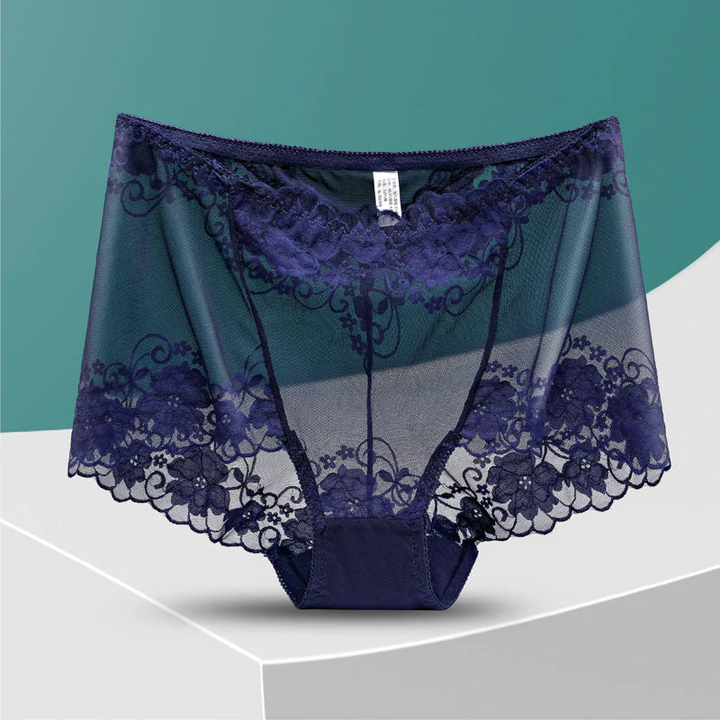 Womens silk lace handmade panties