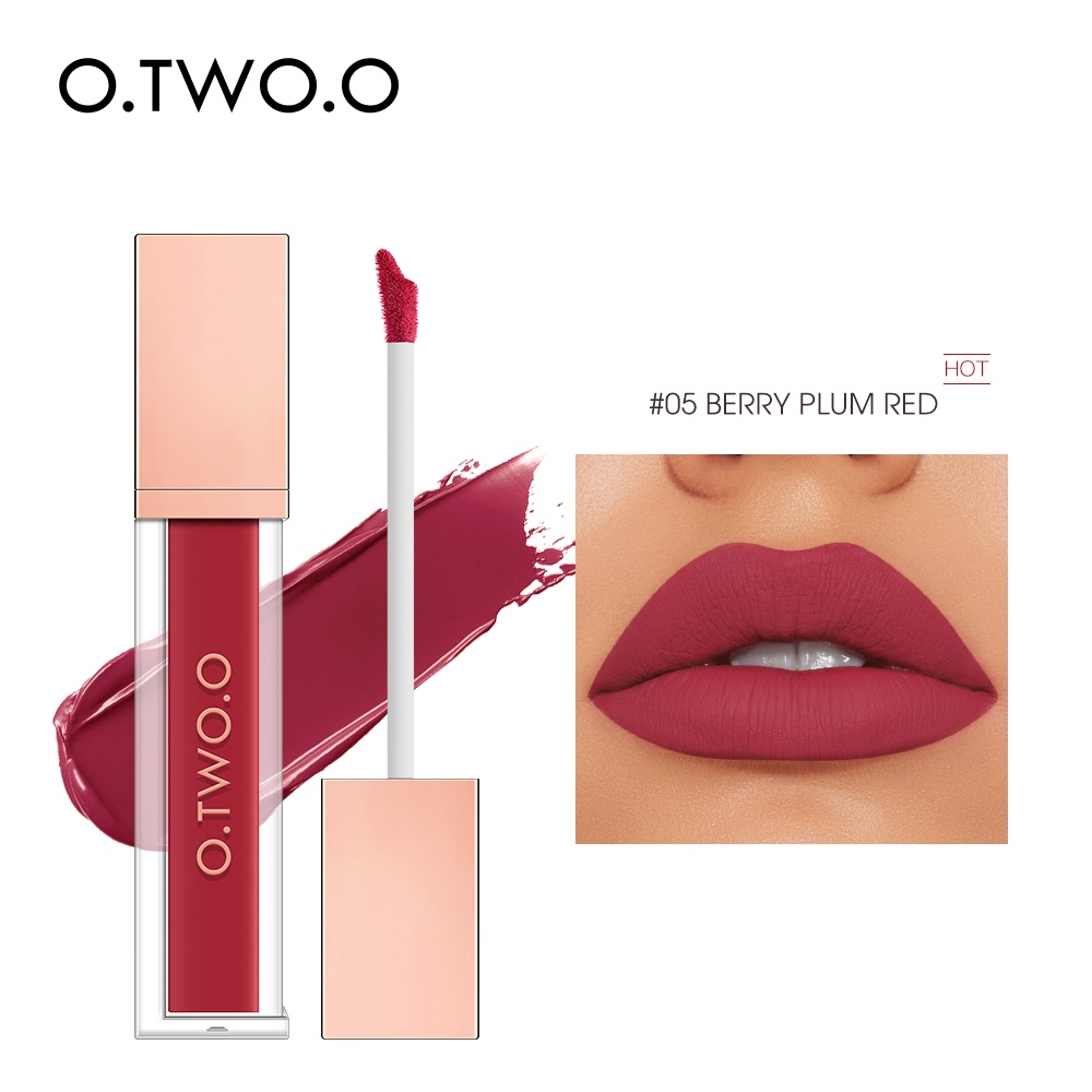 12 Colors Waterproof Lightweight Long-lasting Matte Lip Stain