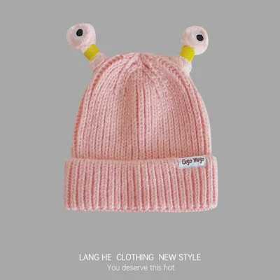 Cute Little Monster LED Knit Beanie