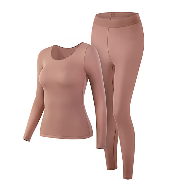 Ultra-thin warm skin-beautifying clothing set