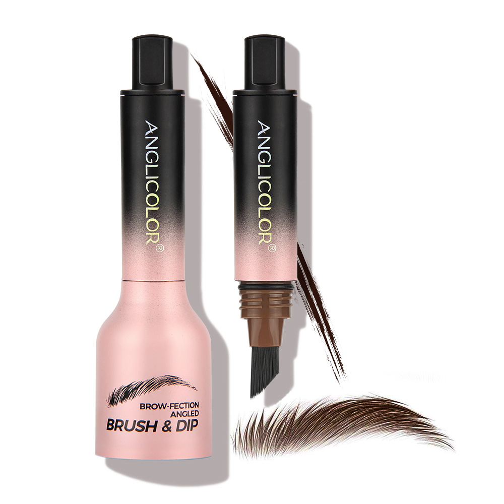 Waterproof quick drying natural coloring eyebrow dye