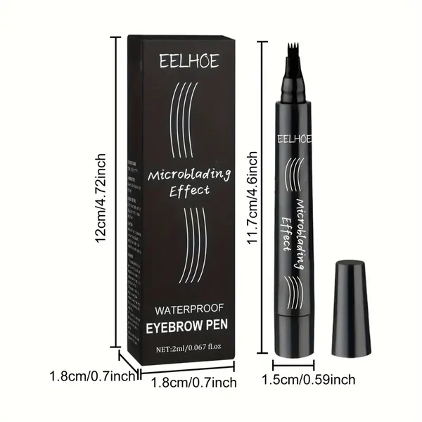 💥BUY 1 GET 1 FREE (2 PCS)-2024 Upgraded Natural Brows Eyebrow Pen