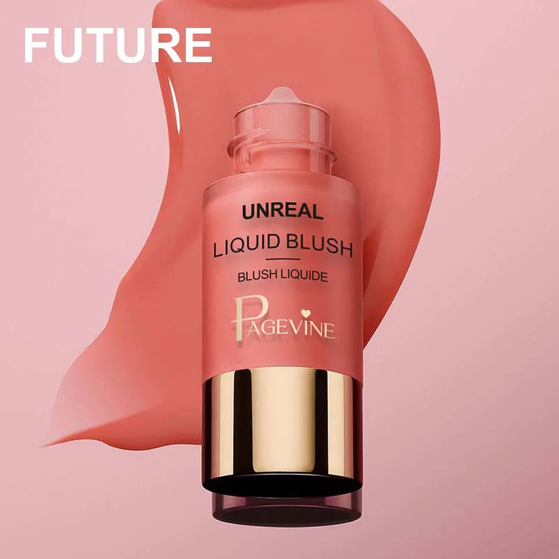 Liquid blush eyeshadow contour