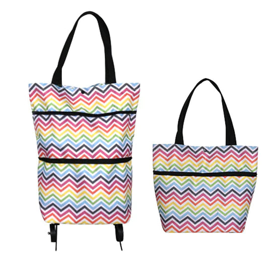 Foldable eco-friendly shopping bag