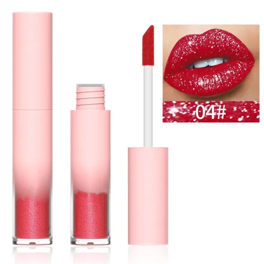 18 Color Diamond Lip Gloss Matte to Shimmer Liquid