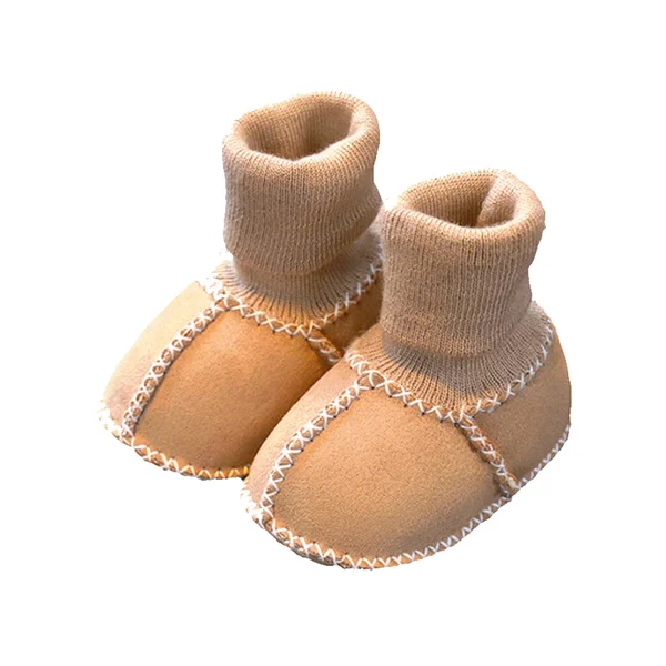 Warm Fur Baby Sock Shoes