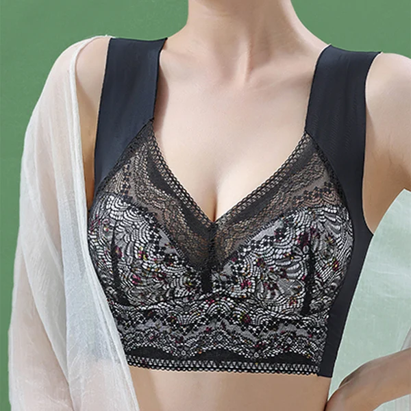 🔥Black Friday Last Day Buy 1 Get 2 Free Now😍Women Sexy Lace Support Gather Bralettes