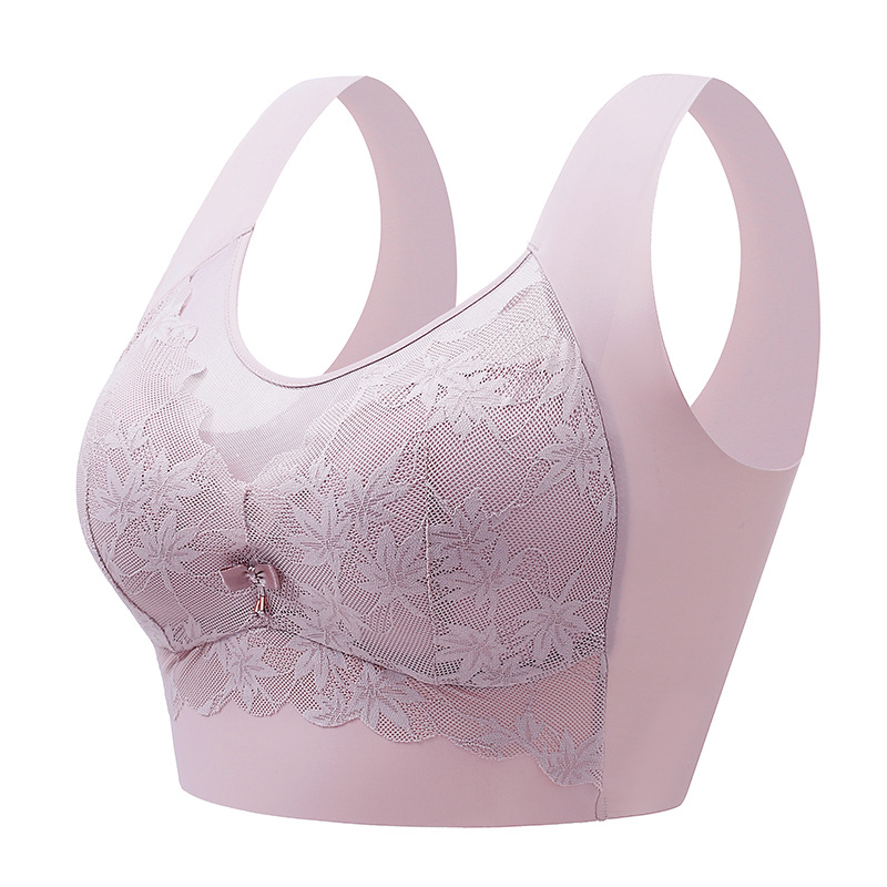 Women Fashions Lace Support Gather Bralettes