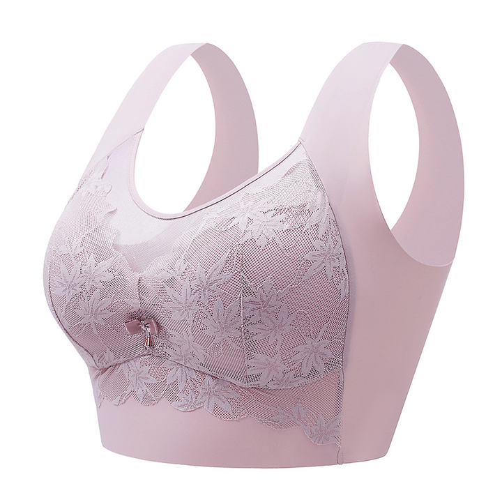 Women Fashions Lace Support Gather Bralettes