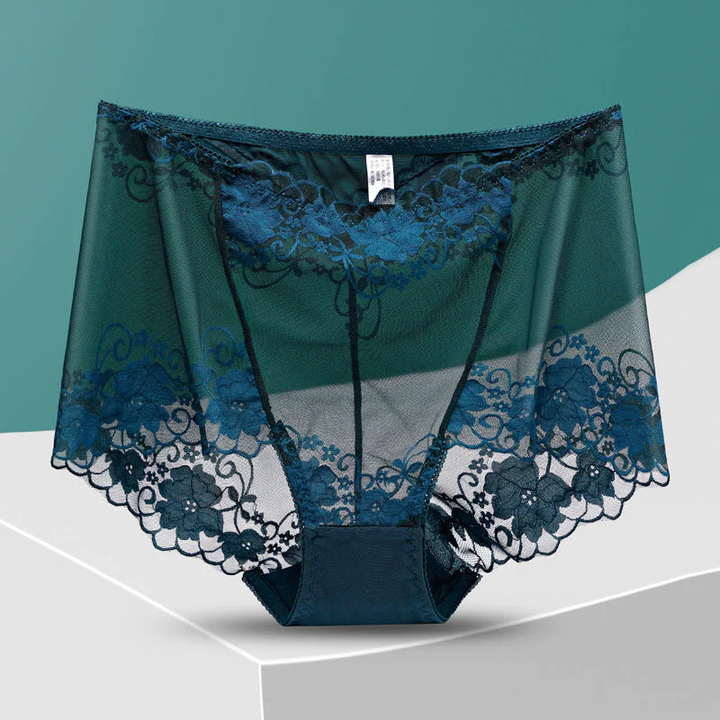 Womens silk lace handmade panties