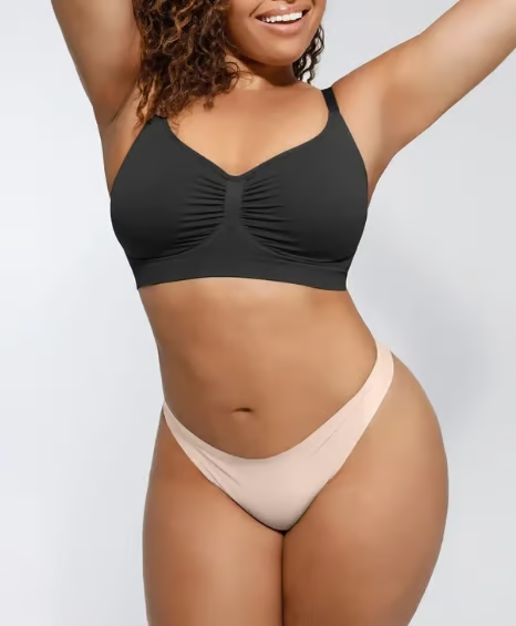 Womens Wireless Sculpt Bra Comfort Bralettes No Underwire Unlined Cami Bra