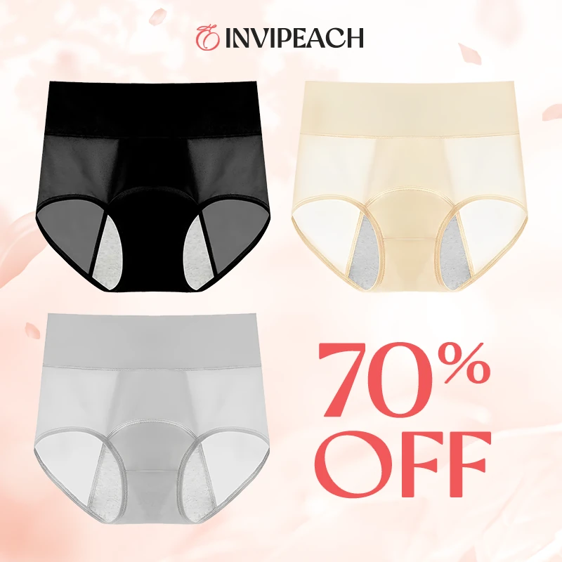 Invisible High Waist Leakproof Panties