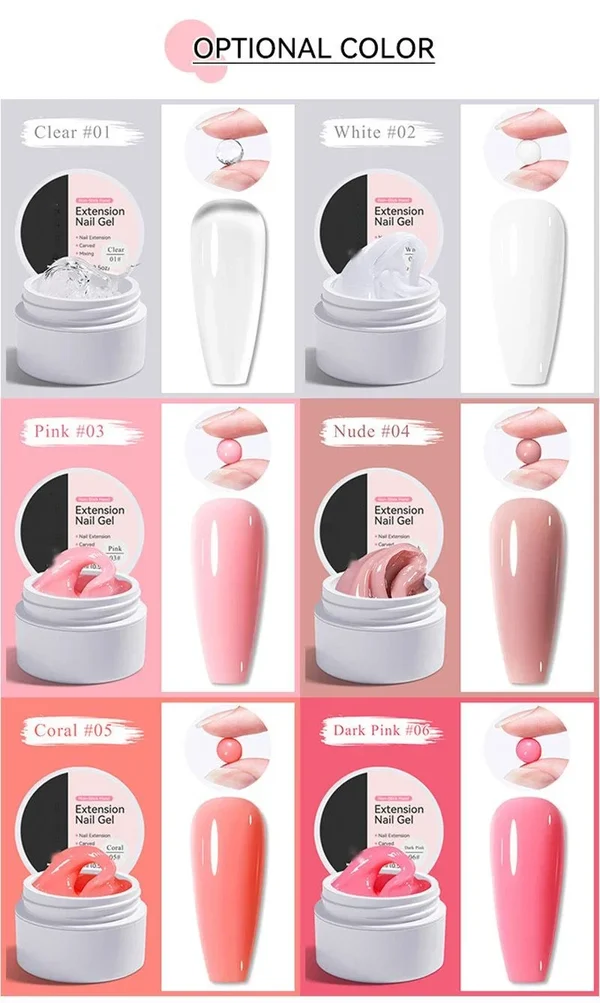 Nail Extension Builder Gel