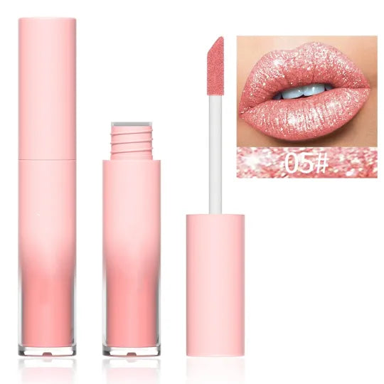 18 Color Diamond Lip Gloss Matte to Shimmer Liquid