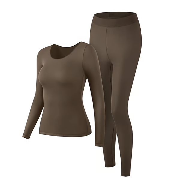 Ultra-thin warm skin-beautifying clothing set