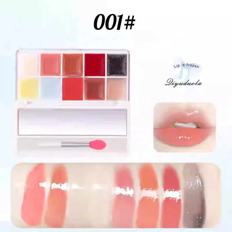 Dudu Lip Ten Color Tinted Lip Jelly Palette