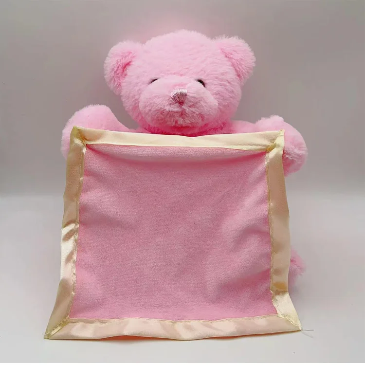 Hide and seek electric teddy bear