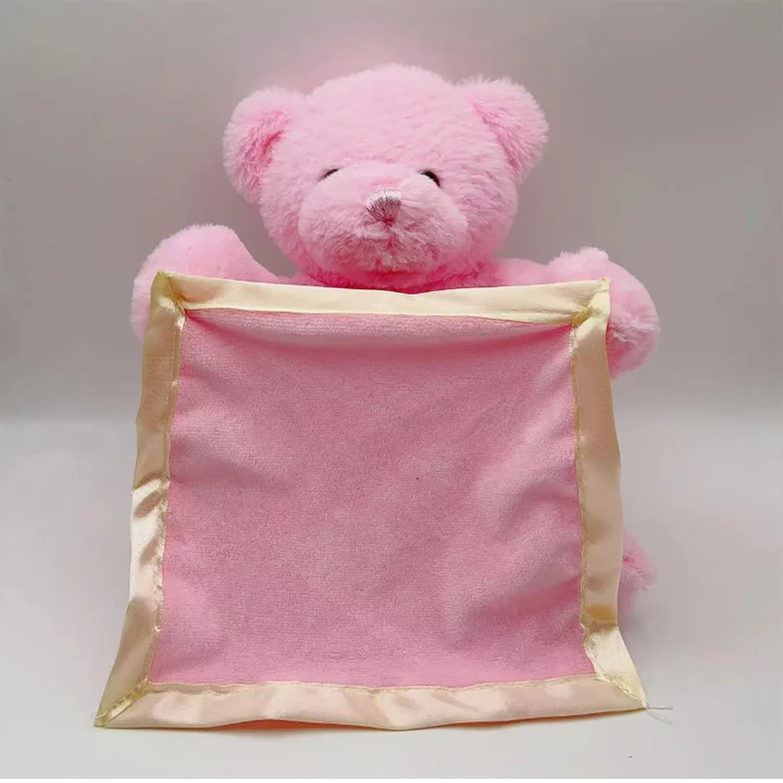 Hide and seek electric teddy bear