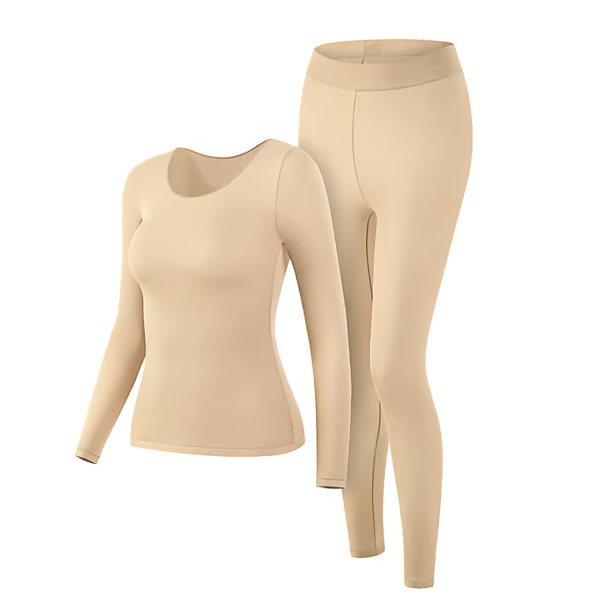 Ultra-thin warm skin-beautifying clothing set
