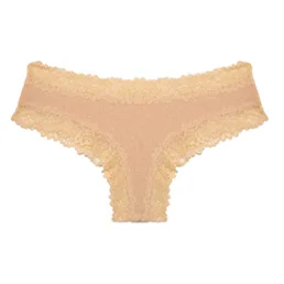 Mid-rise ribbed cotton crotch sexy and comfortable briefs