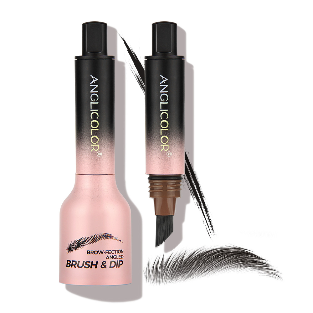 Waterproof quick drying natural coloring eyebrow dye