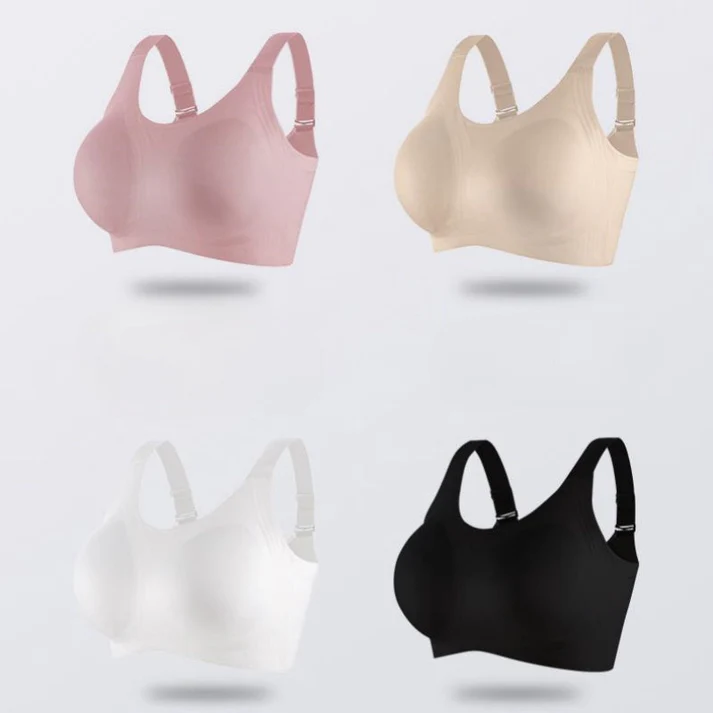 Soft Supporting Push up Wire-Free Thin Bra