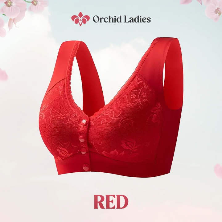 Flexible Fit Front Snap Bra