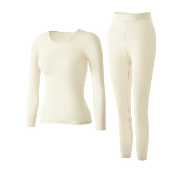 Ultra-thin warm skin-beautifying clothing set