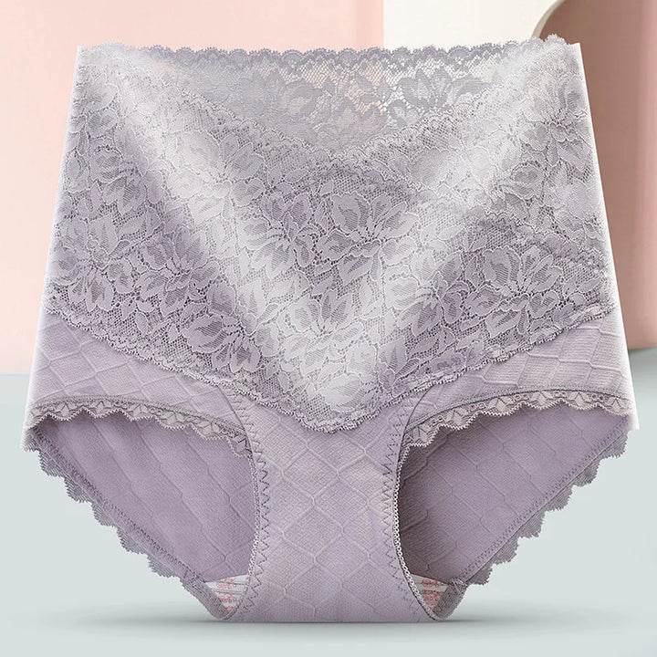 [ Pay 1 Get 3PCS ]🌸Hot style Lace+Cotton Anti-Side Leakage Panty