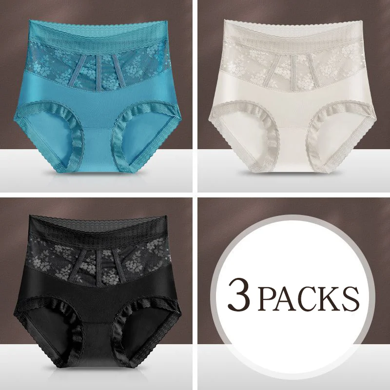 Sexy Tummy Control Hip Lifting Seamless Ice Silk Panties