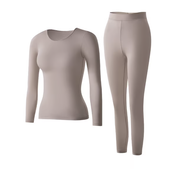 Ultra-thin warm skin-beautifying clothing set