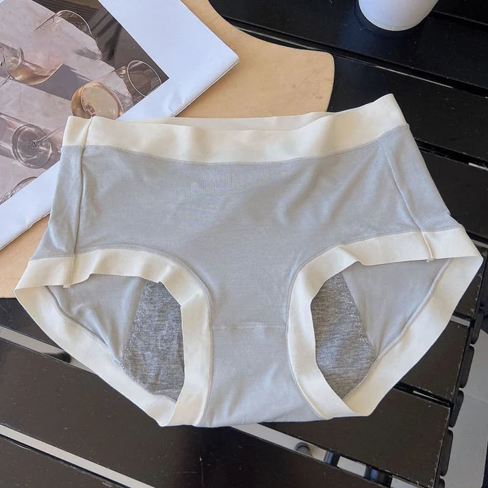 Womens Skin-Friendly Panties with Leak-Proof Crotch