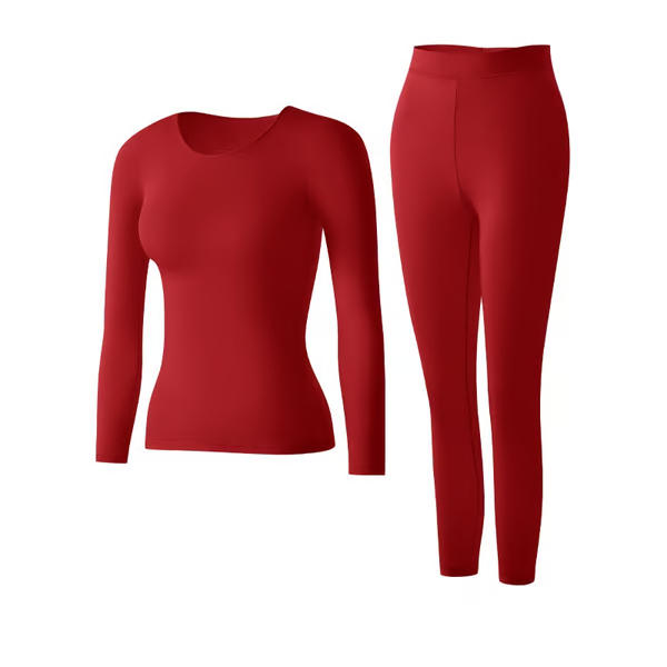 Ultra-thin warm skin-beautifying clothing set
