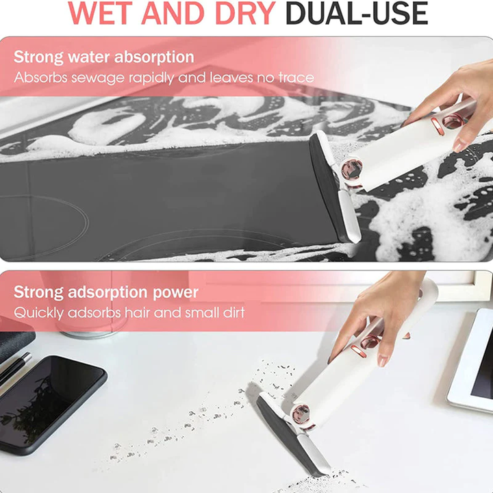 Hand washable Desktop Cleaning Mini Mop
