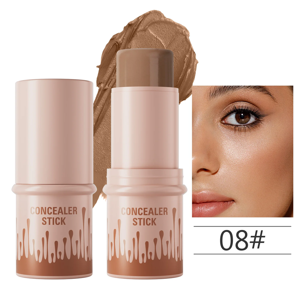 Multi-color natural fit shadow contour concealer stick