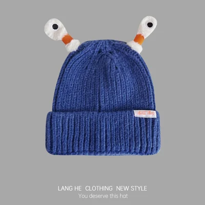 Cute Little Monster LED Knit Beanie