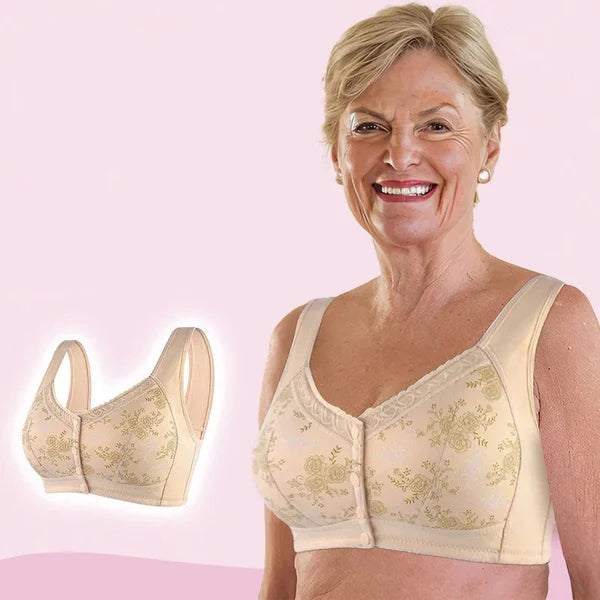 🔥 49% OFF-2024 New Cotton Front Closure Bra