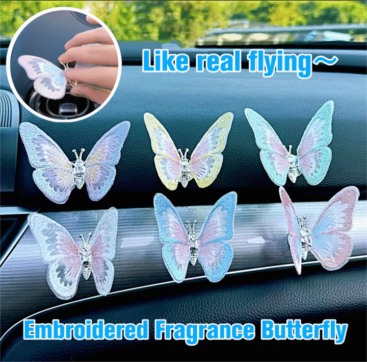 🦋Embroidery Fragrance Butterfly Decoration