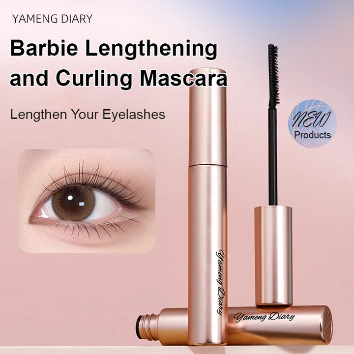 [Waterproof and Non-Smudging] Lengthening and curling long-lasting mascara