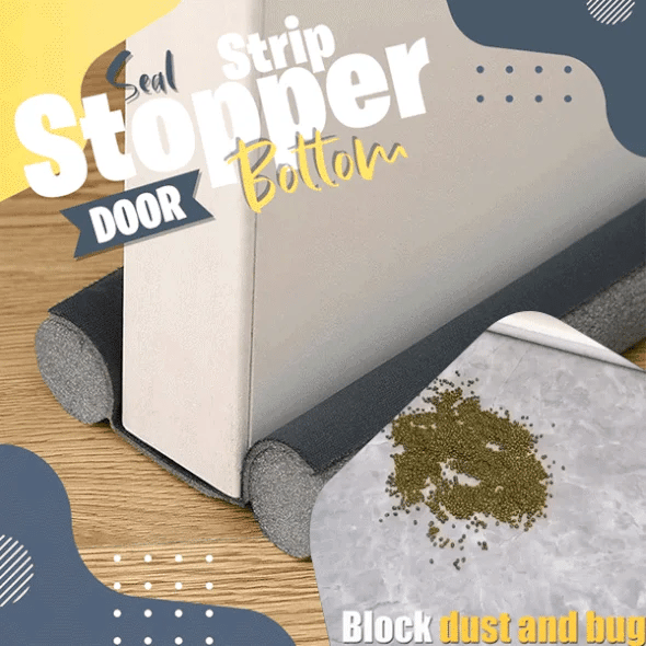 (🍀🎁2024-Christmas Hot Sale🎁 40% 🍀)Door Bottom Seal Strip Stopper👍
