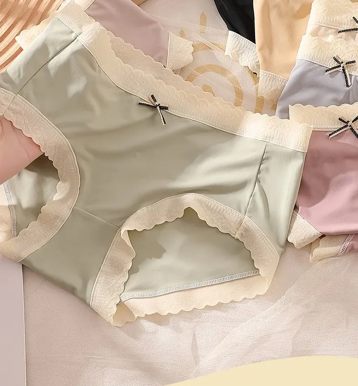🔥【Buy 7 get 7 free】Womens Antibacterial and Breathable Moisture Wicking High Waist Panties