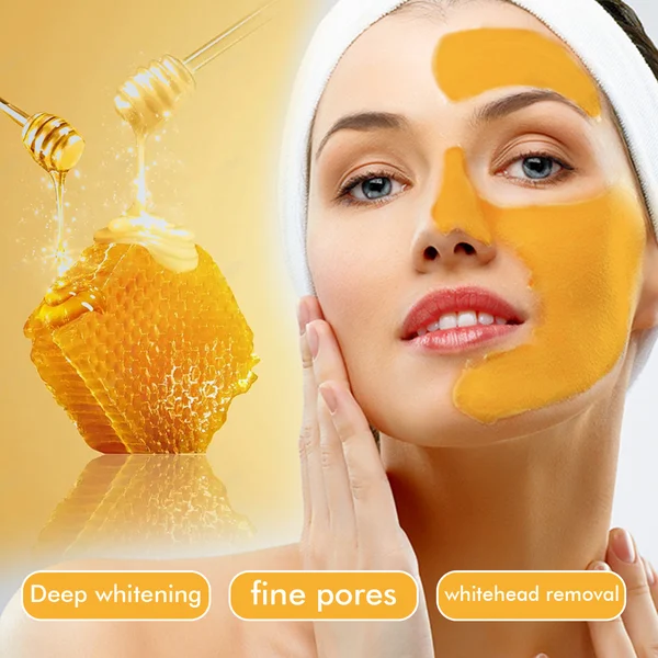 New Whitening and Spot Reducing Rejuvenating Honey Tear Off Mask