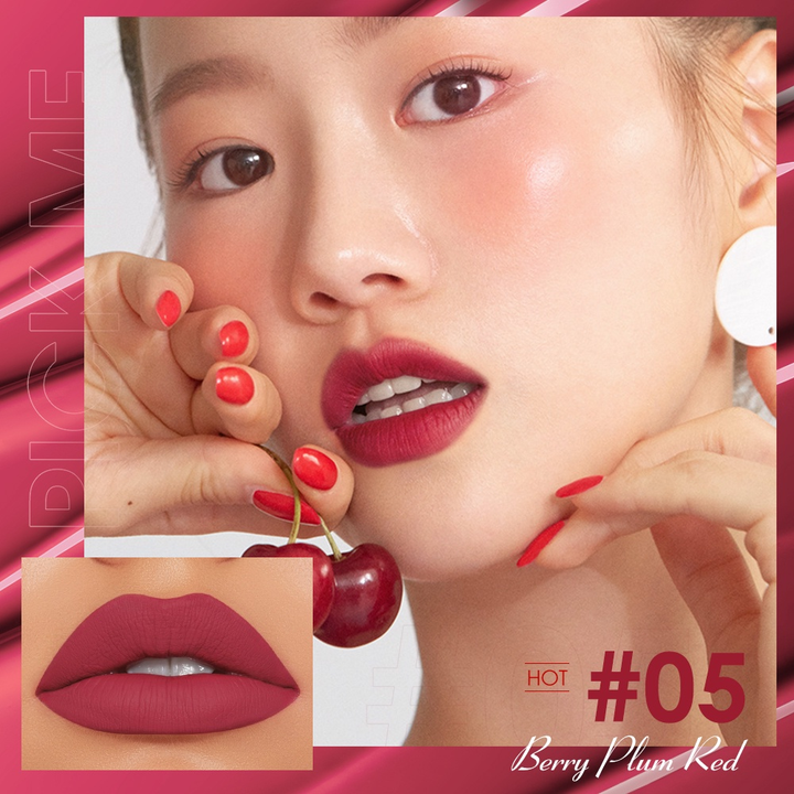 12 Colors Waterproof Lightweight Long-lasting Matte Lip Stain