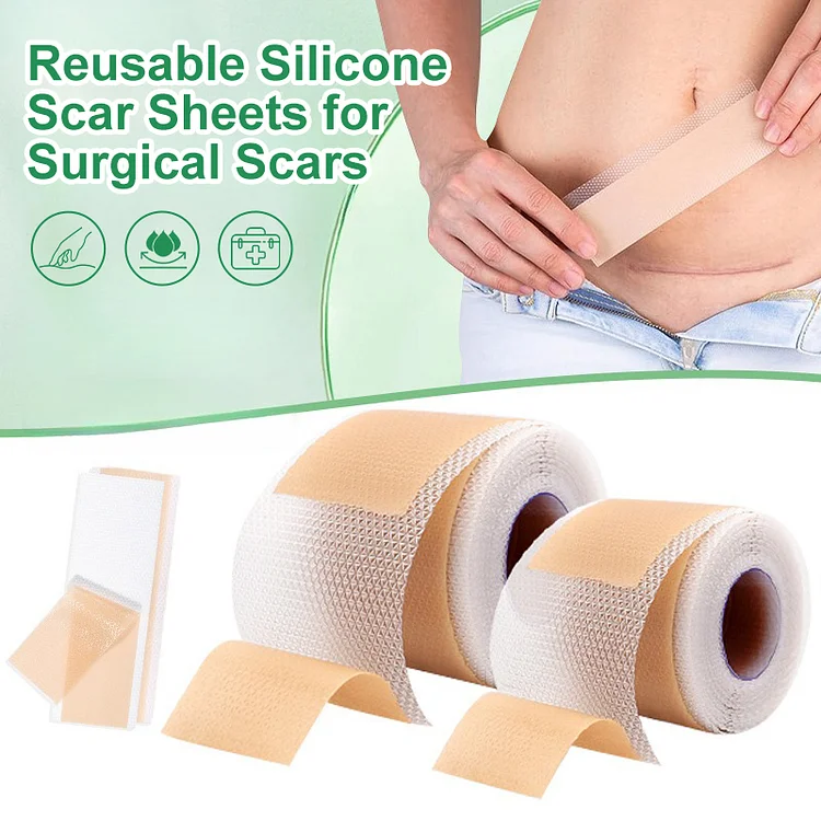 Reusable Silicone Scar Sheets for Surgical Scars