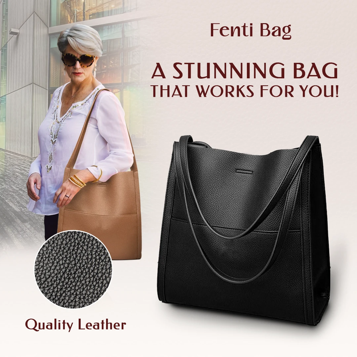 Hand sew Durable Leather Shoulder Bag