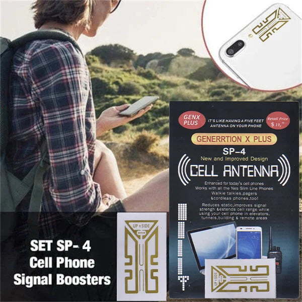 Cell Phone Signal Enhancement Stickers/