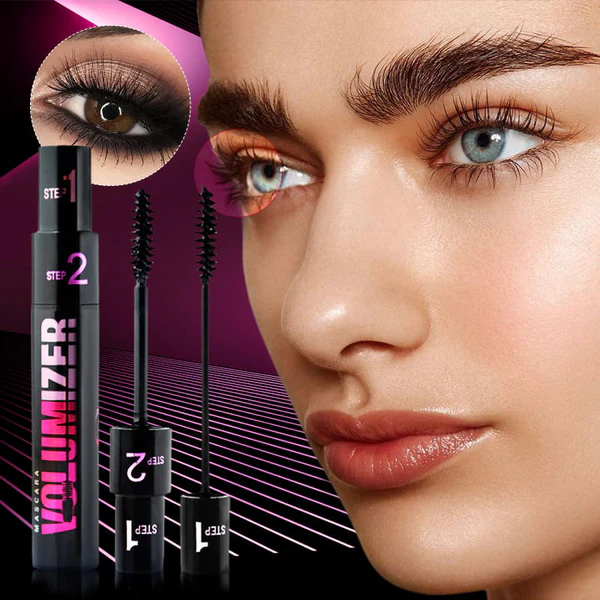 2024 NEW Long roll 2-in-1 waterproof eye black