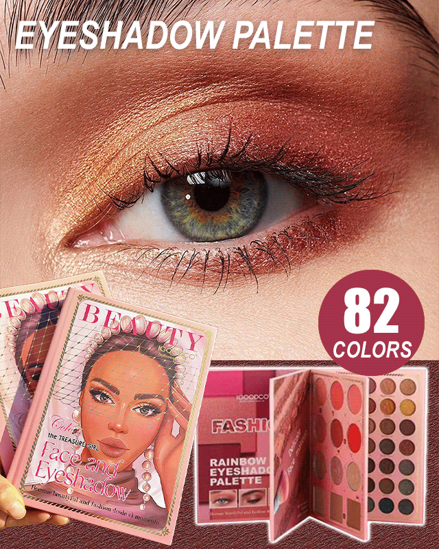 Three-Layer 82-Color Eyeshadow Palette