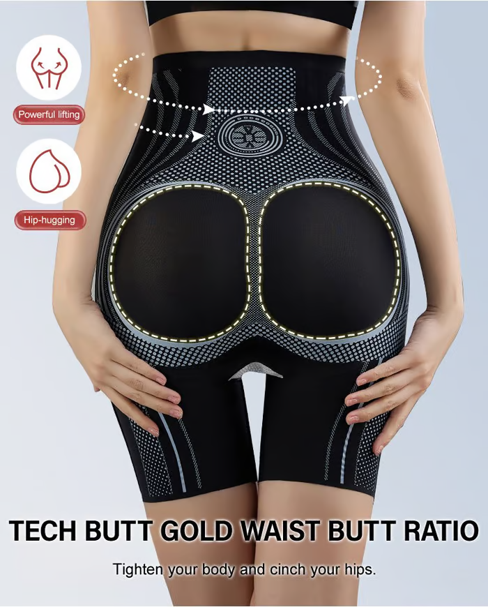 High-Waisted Antibacterial Fat-Burning Shapewear Pants
